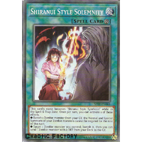 Yuigoh SAST-EN064 Shiranui Style Solemnity Common 1st Edition NM