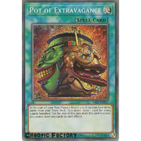 Yuigoh SAST-EN067 Pot of Extravagance Secret Rare 1st Edition NM
