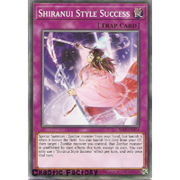 Yuigoh SAST-EN074 Shiranui Style Success Common 1st Edition NM