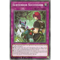 Yuigoh SAST-EN077 Subterror Succession Common 1st Edition NM