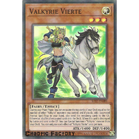 Yuigoh SAST-EN089 Valkyrie Vierte‎ Super Rare 1st Edition NM