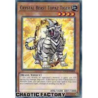 SDCB-EN004 Crystal Beast Topaz Tiger Common 1st Edition NM