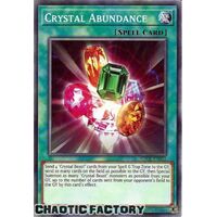 SDCB-EN022 Crystal Abundance Common 1st Edition NM