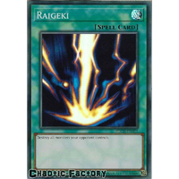 SDCH-EN021 Raigeki Super Rare 1st Edition NM