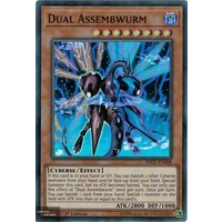 Yugioh SDCL-EN008 Dual Assembwurm Super Rare 1st Edition