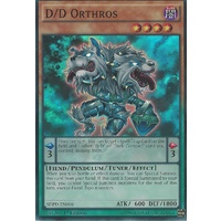 SDPD-EN004 D/D Orthros Super Rare 1st Edition NM