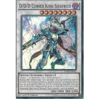 Yugioh SDPD-EN042 D/D/D Cursed King Siegfried Super Rare 1st Edition NM