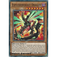 Yugioh SDRR-EN004 Exploderokket Dragon Common 1st Edtion NM