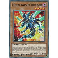 Yugioh SDRR-EN011 Metalrokket Dragon Common 1st Edtion NM