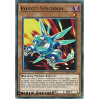 Yugioh SDRR-EN012 Rokket Synchron Common 1st Edtion NM