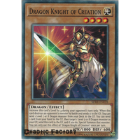 Yugioh SDRR-EN018 Dragon Knight of Creation Common 1st Edtion NM