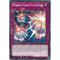 Yugioh SDRR-EN037 Mirror Force Launcher Common 1st Edtion NM
