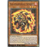 Yugioh SDSB-EN004 Salamangreat Spinny Super Rare 1st Edition NM