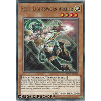 SDSH-EN018 Felis, Lightsworn Archer Common 1st Edtion NM