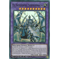 SDSH-EN048 El Shaddoll Shekhinaga Super Rare 1st Edtion NM