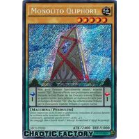 ITALIAN SECE-IT020 Qliphort Monolith Monolito Qliphort Secret Rare 1st Edition LP