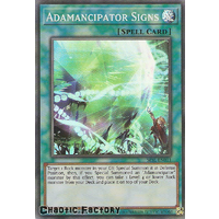 SESL-EN011 Adamancipator Signs Super Rare 1st Edition NM