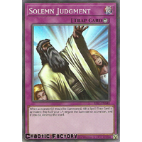 SESL-EN045 Solemn Judgment Super Rare 1st Edition NM