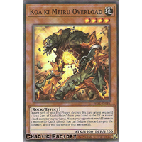 SESL-EN051 Koa’ki Meiru Overload Super Rare 1st Edition NM