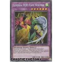 SGX1-ENA21 Elemental HERO Flame Wingman Secret Rare 1st Edition NM