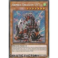 SGX1-ENC08 Armed Dragon LV7 Secret Rare 1st Edition NM