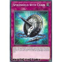 SGX1-ENC19 Spikeshield with Chain Common 1st Edition NM