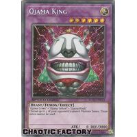 SGX1-ENC21 Ojama King Secret Rare 1st Edition NM