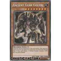 SGX1-END01 Ancient Gear Golem Secret Rare 1st Edition NM