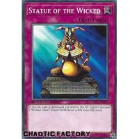 SGX1-END18 Statue of the Wicked Common 1st Edition NM