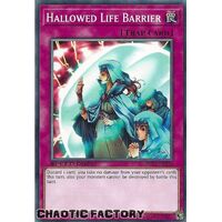 SGX1-ENE18 Hallowed Life Barrier Common 1st Edition NM