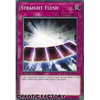 SGX1-ENG18 Straight Flush Common 1st Edition NM