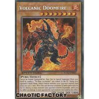 SGX1-ENH01 Volcanic Doomfire Secret Rare 1st Edition NM