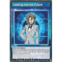 SGX1-ENS10 Looking into the Future Common Skill Card 1st Edition NM