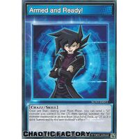 SGX1-ENS11 Armed and Ready! Common Skill Card 1st Edition NM