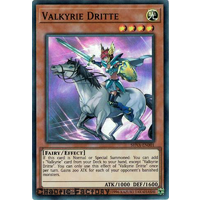 Yugioh - SHVA-EN001 - Valkyrie Dritte Super Rare 1st Edition NM 