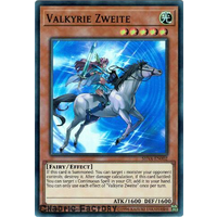 Yugioh - SHVA-EN002 - Valkyrie Zweite Super Rare 1st Edition NM 