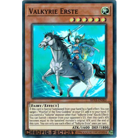 Yugioh - SHVA-EN003 - Valkyrie Erste Super Rare 1st Edition NM 