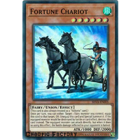 Yugioh - SHVA-EN005 - Fortune Chariot Super Rare 1st Edition NM 
