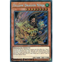 SHVA-EN013 - Yellow Dragon Ninja Secret Rare 1st Edition NM 