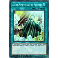 Yugioh - SHVA-EN027 - Armor Ninjitsu Art of Alchemy Super Rare 1st Edition NM 