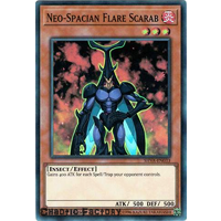 Yugioh - SHVA-EN033 - Neo-Spacian Flare Scarab Super Rare 1st Edition NM 