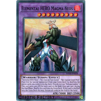 Yugioh - SHVA-EN034 - Elemental HERO Magma Neos Super Rare 1st Edition NM 