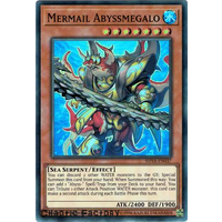 Yugioh - SHVA-EN037 - Mermail Abyssmegalo Super Rare 1st Edition NM 