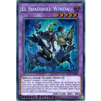 SHVA-EN049 - El Shaddoll Winda Secret Rare 1st Edition NM 
