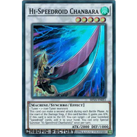 Yugioh - SHVA-EN051 - Hi-Speedroid Chanbara Super Rare 1st Edition NM 