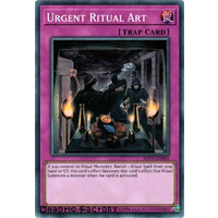 Yugioh - SHVA-EN060 - Urgent Ritual Art Super Rare 1st Edition NM 
