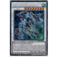 US PRINT Crystal Wing Synchro Dragon SHVI-EN049 Secret Rare 1st Edition NM