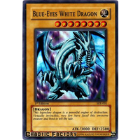 Blue-Eyes White Dragon - SKE-001 - Super Rare 1st Edition NM