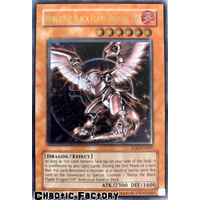Horus the Black Flame Dragon LV6 Ultimate rare UNL edition LP SOD-EN007
