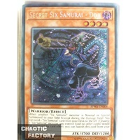SPWA-EN004 Secret Six Samurai - Doji Secret Rare 1st Edition NM